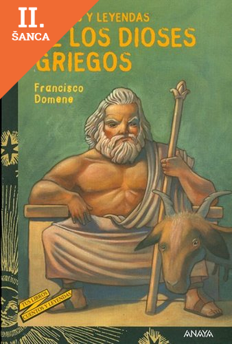 Lacná kniha Cuentos y leyendas de los dioses griegos