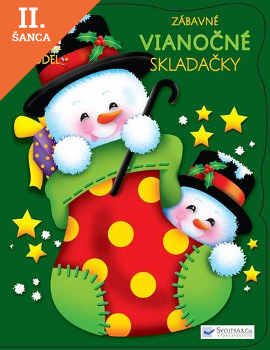 Lacná kniha Zábavné vianočné skladačky