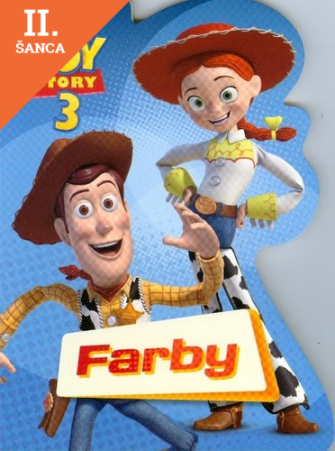Lacná kniha Toy Story 3 Farby