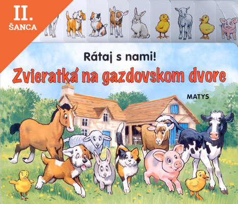 Lacná kniha Zvieratká na gazdovskom dvore