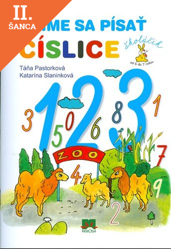 Lacná kniha Učíme sa písať číslice