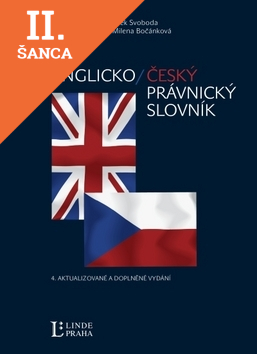 Lacná kniha Anglicko-český právnický slovník