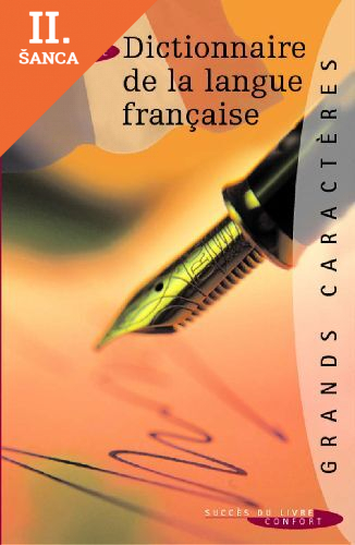Lacná kniha Dictionnaire De La Langue Francaise