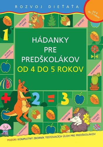 Kniha Hádanky pre predškolákov od 4 do 5 rokov