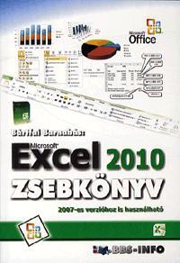 Kniha Excel 2010 zsebkönyv - Barnabás Bártfai