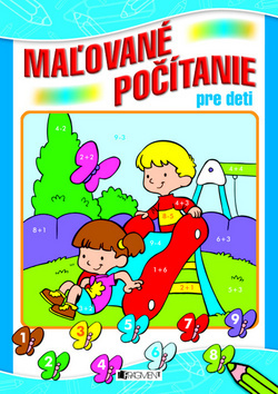 Maľované počítanie pre deti - modré