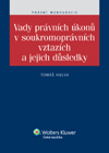 Vady právních úkonů v soukromoprávních vztazích a jejich důsledky