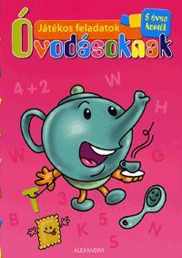 Játékos feladatok óvodásoknak (rózsaszín)