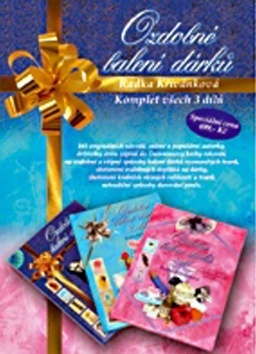 Ozdobné balení dárků komplet 3 dílů - Radka Křivánková