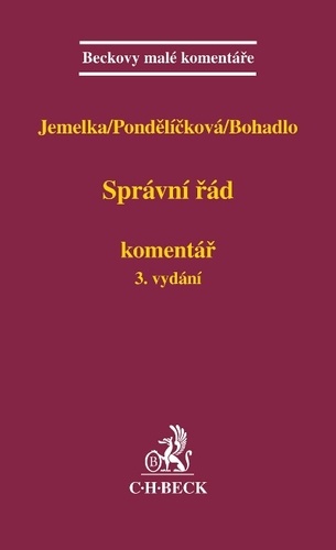 Správní řád Komentář 3. vydání