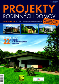 Kniha Projekty rodinných domov, jeseň/zima 2011