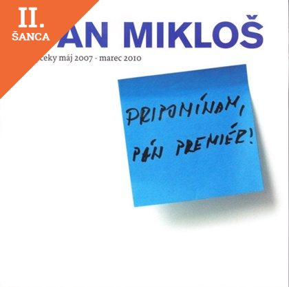 Lacná kniha Pripomínam, pán premiér !