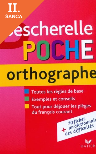 Lacná kniha Bescherelle Poche - ortographe