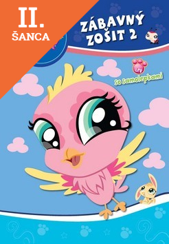 Lacná kniha Littlest Pet Shop Zábavný  zošit so samolepkami II