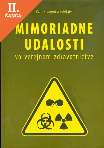 Lacná kniha Mimoriadne udalosti vo verejnom zdravotníctve