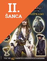Lacná kniha Piráti Karibiku - V neznámych vodách - Knižka so samolepkami