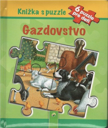 Gazdostvo - Knižka s puzzle