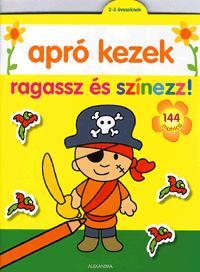 Apró kezek: Ragassz és színezz! (Sárga)