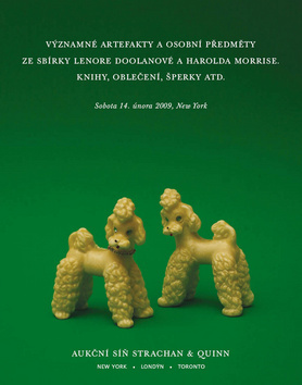 Významné artefakty a osobní předměty ze zbírky Lenore Doolanové a H. Morrise