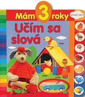 Mám 3 roky - Učím sa slová