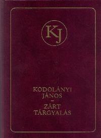 Zárt tárgyalás