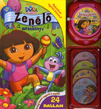 Dóra, a felfedező: Zenélő mesekönyv