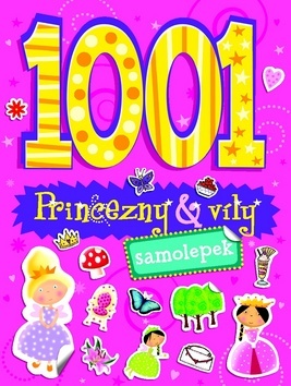 1001 samolepek Princezny a víly