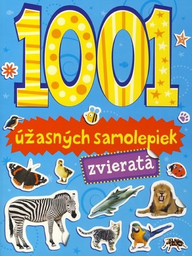 1001 úžasných samolepiek - zvieratá