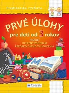 Kniha Prvé úlohy pre deti od troch rokov