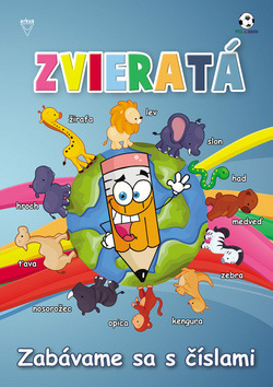Kniha Zvieratá - Zabávame sa s číslami