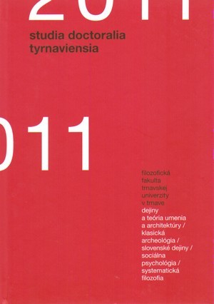 Studia doctoralia Tyrnaviensia 2011