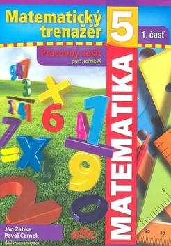 Kniha Matematický trenažér 5 - 1. časť