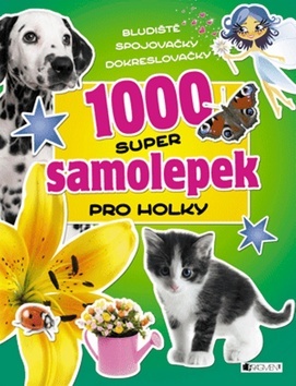 1000 super samolepek pro holky