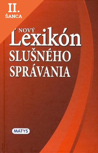 Lacná kniha Nový lexikón slušného správania