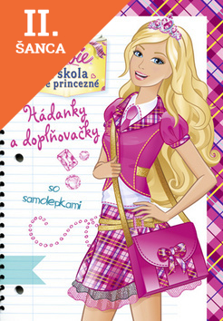 Lacná kniha Barbie a škola pre princezné