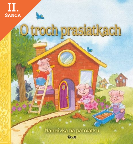 Lacná kniha O troch prasiatkach
