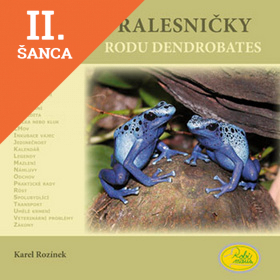 Lacná kniha Pralesničky rodu Dendrobates
