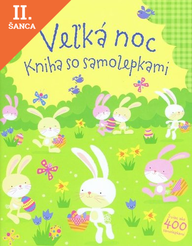 Lacná kniha Veľká noc - Kniha so samolepkami
