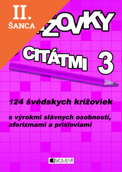 Lacná kniha Krížovky s citátmi 3