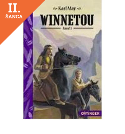 Lacná kniha Winnetou III. (nem.)
