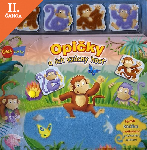 Lacná kniha Opičky a ich vzácny hosť