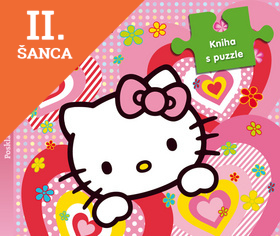 Lacná kniha Hello Kitty Kniha s puzzle