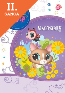 Lacná kniha Littlest Pet Shop Maľovanky