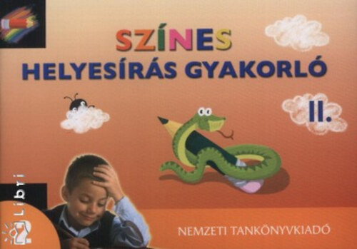 Színes helyesírási gyakorló II. kötet 2. osztály