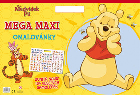 Macko Puf - Super Maxi maľovanky