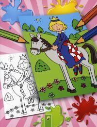 Kifestőkönyv - Királylányok