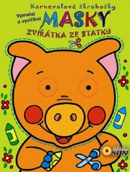 Masky - Zvířátka ze statku - Karnevalové škrabošky kúpite na Panta Rhei