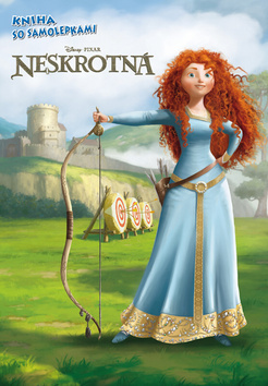 Neskrotná Kniha so samolepkami