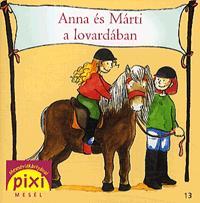 Anna és Márti a lovardában