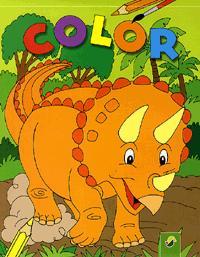 Color: Dinoszauruszok - kifestő